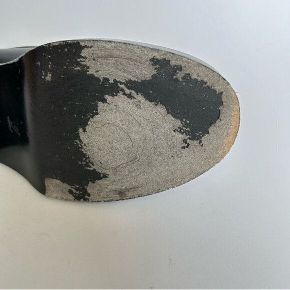 Louis Vuitton Academy Monogram Black Chunky Leather Loafers sz 39 - Picture 3 of 14